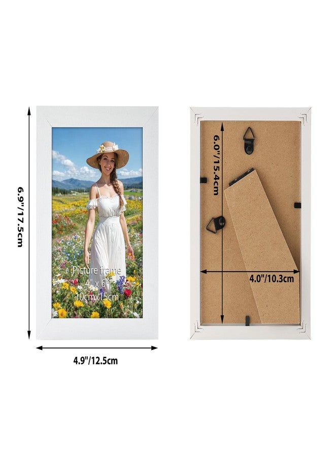 Edenseelake مجموعة إطارات صور إيدنسيلك 4×6، 15 إطارًا أبيض للصور مقاس 4×6 للعرض على الحائط أو الطاولة - Image 3